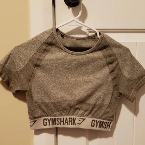 Gymshark flex crop short sleeve top